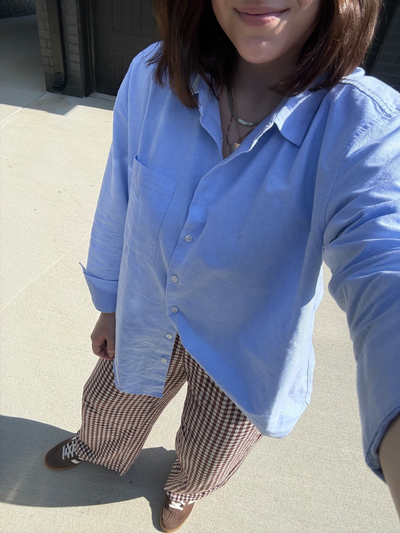 Finally found the perfect Oxford for such a steal. I sized up for a roomier fit  

#LTKWorkwear #LTKootd
