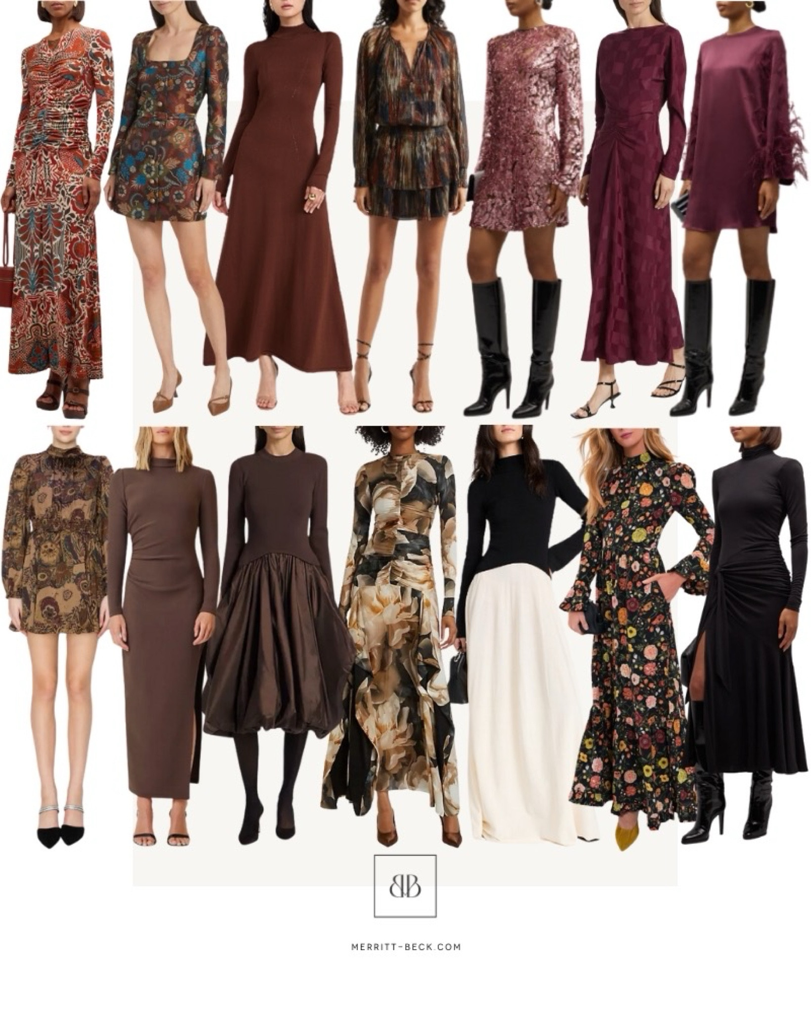 Long sleeved dresses for the fall/winter season! 

#LTKSeasonal #LTKWorkwear #LTKWedding