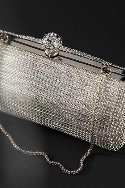 Whiting & Davis Crystal Ball Clutch | BHLDN