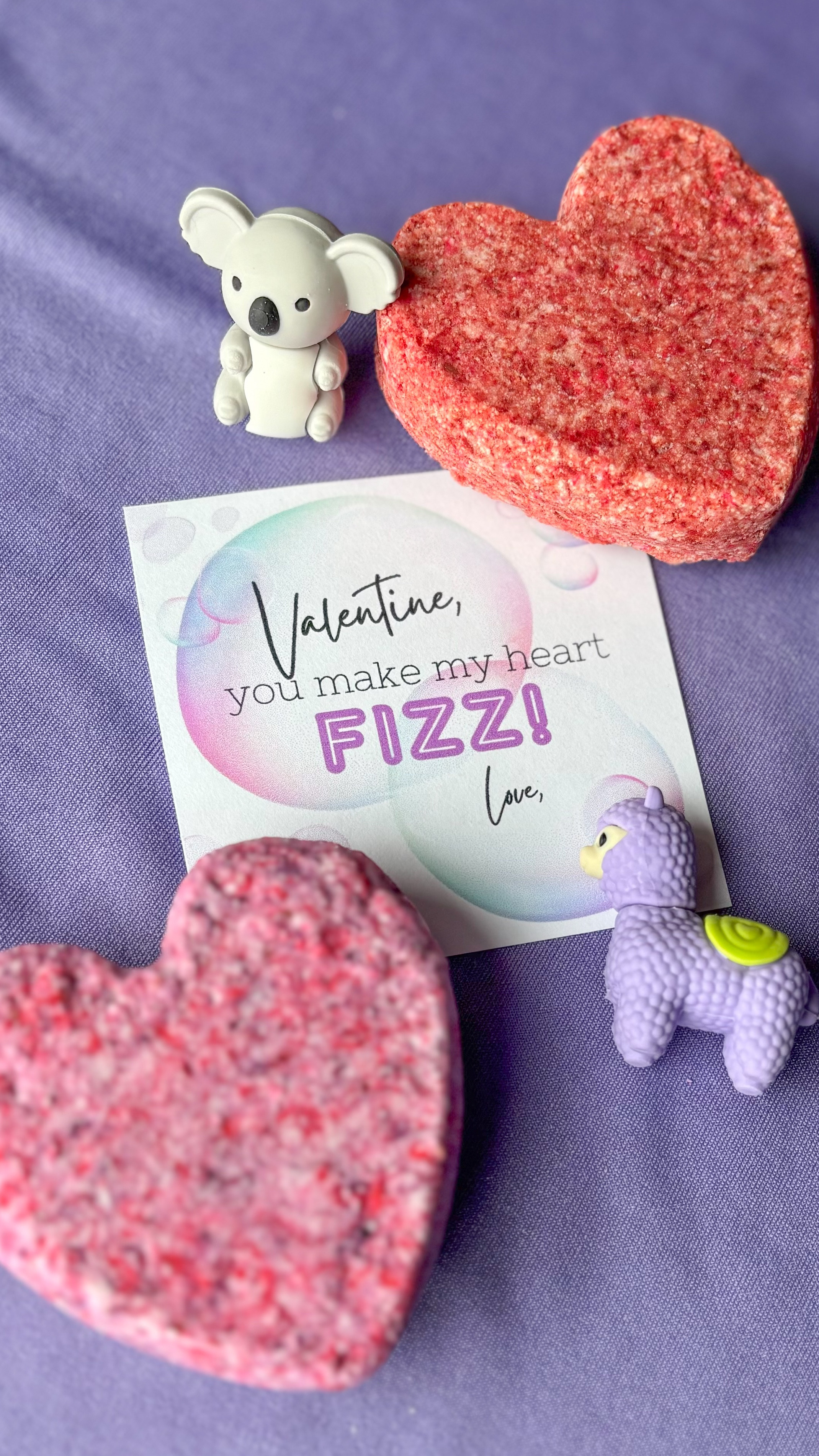 🫧 DIY Bath Fizzy Valentines! 🫧
Make your own bath fizzys for your classmates for some sensory play fun! 
Check out my Instagram for the recipe & instructions! 

#LTKSeasonal #LTKWatchNow #LTKParties