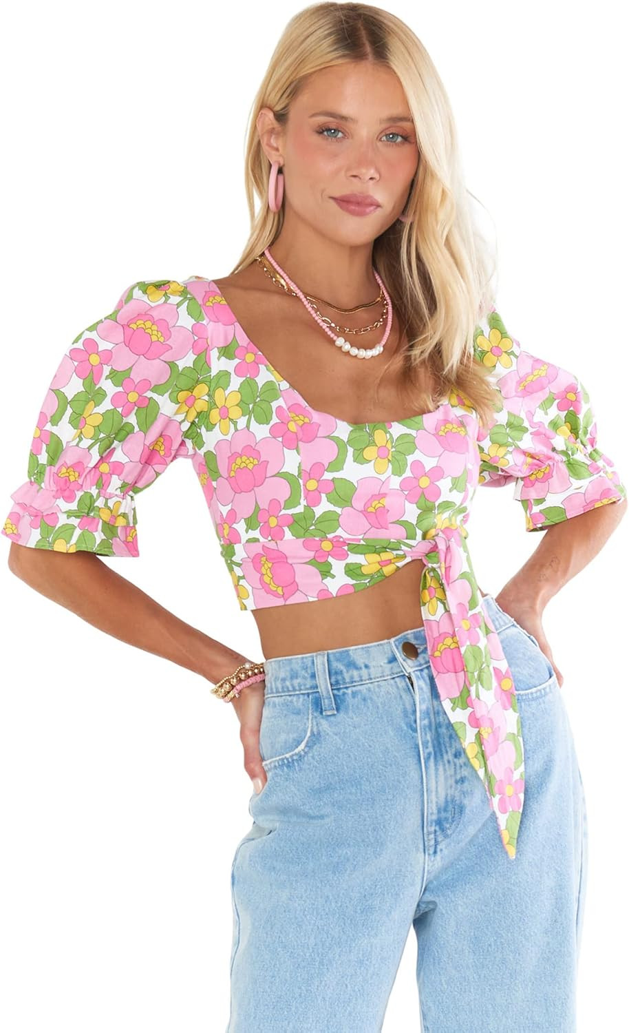 Show Me Your Mumu Women's Fiona Top | Amazon (US)