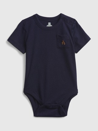 Baby 100% Organic Cotton Mix and Match Bodysuit | Gap (US)