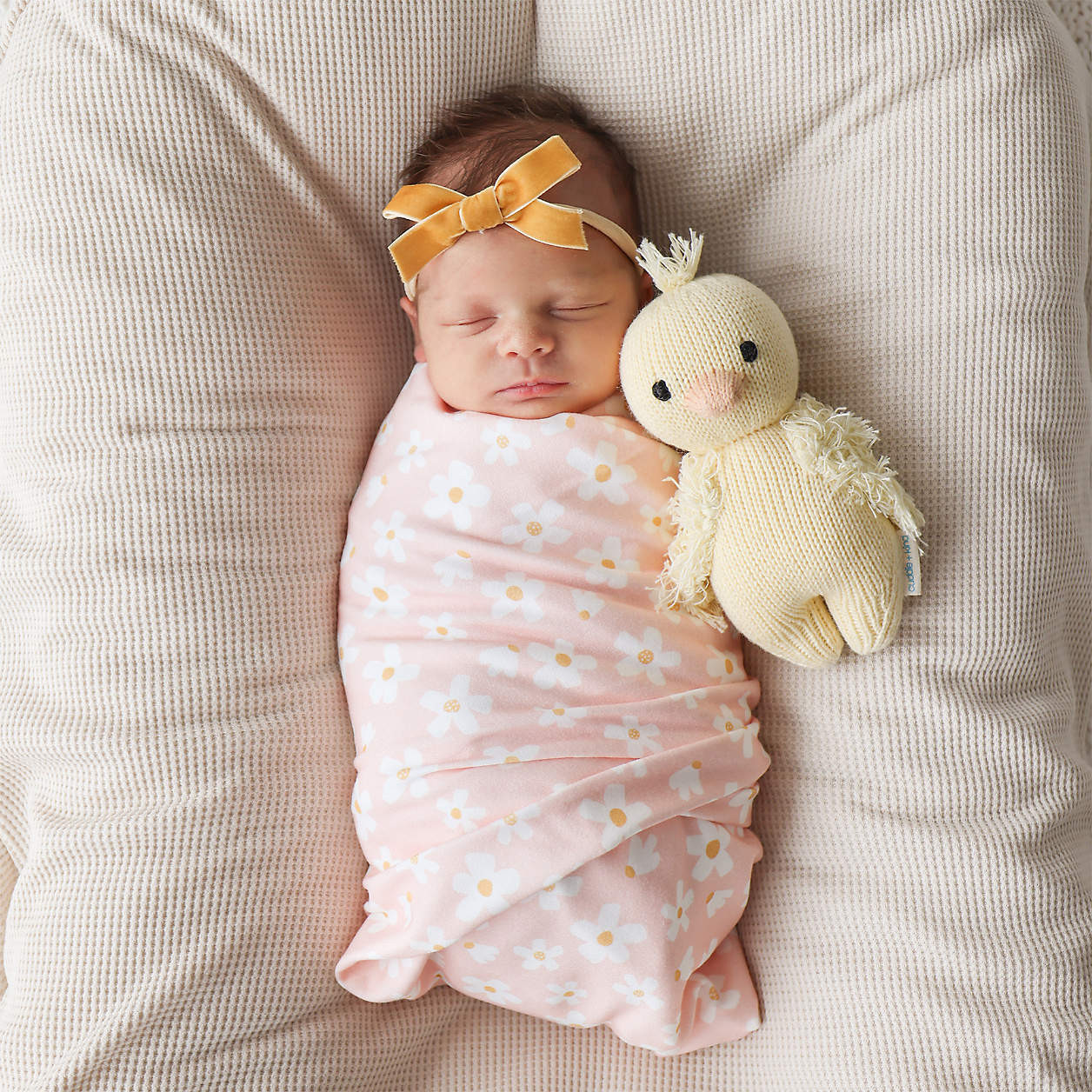 Cuddle+Kind Hannah Bunny Yarn Doll + Reviews | Crate & Kids | Crate & Barrel