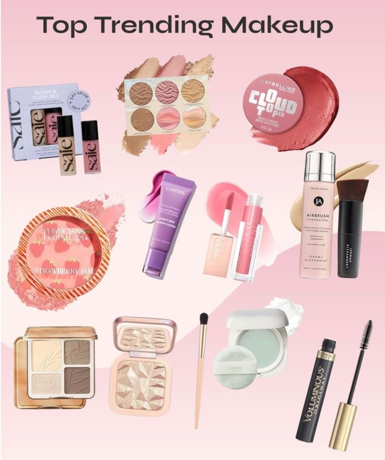 Whether you need a makeup routine to help you get ready quick or full up glam looks these trending products have you covered for GRWM featuring the hottest makeup products right now 💋