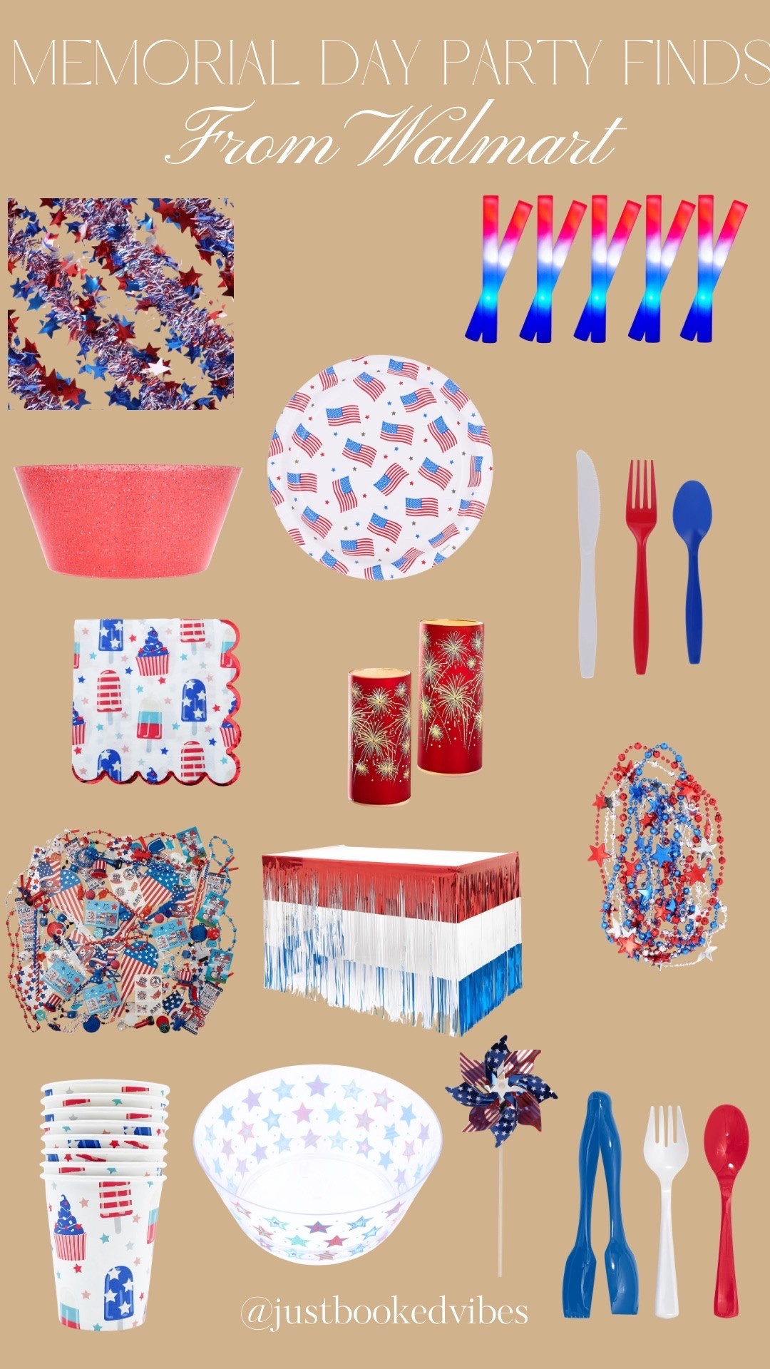 Memorial Day party essentials from Walmart — festive plates, cups, serving trays, and patriotic decor perfect for backyard BBQs and kicking off summer weekend celebrations!

#LTKSeasonal #LTKHome #LTKdayinmylife