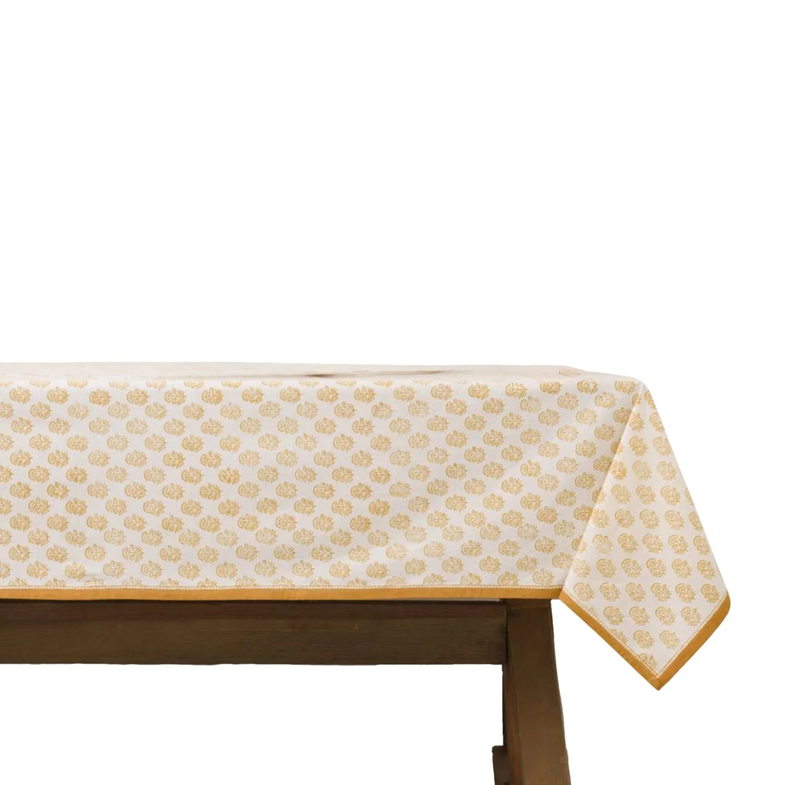 Maeve Handblocked Tablecloth | Brooke & Lou | Brooke and Lou