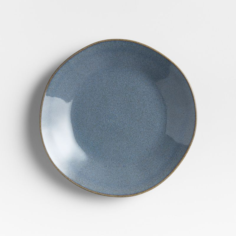 Marin Slate Blue Stoneware Salad Plate + Reviews | Crate & Barrel | Crate & Barrel