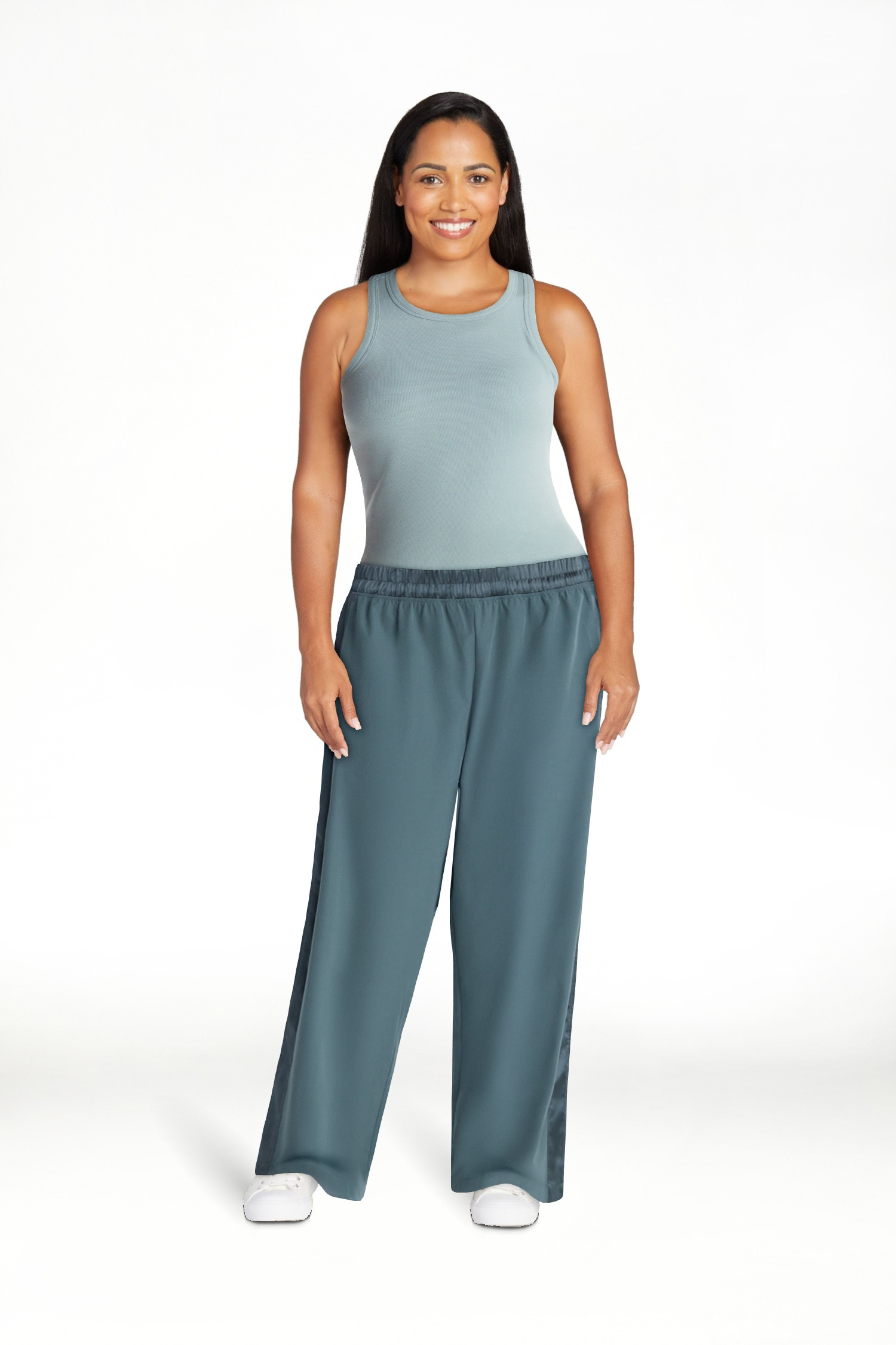 Avia Women’s Sheen FeatherStretch Pants, 29'' Inseam, Sizes XS-XXL | Walmart (US)