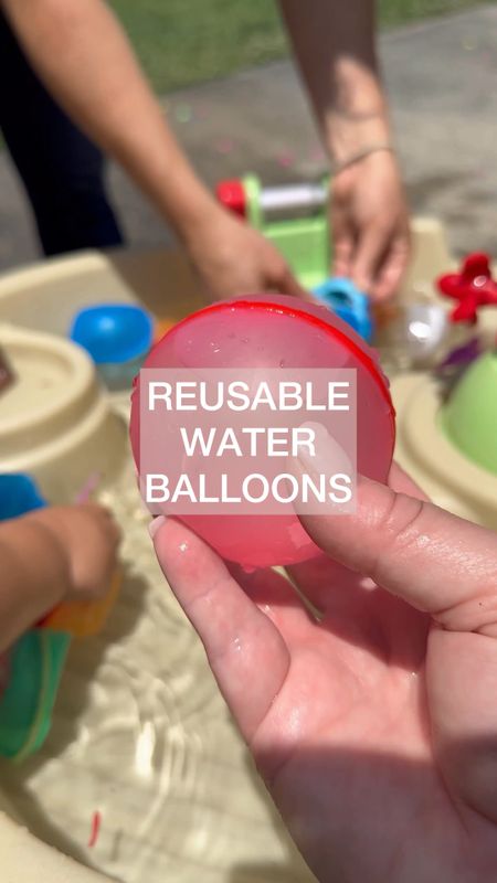 Reusable Water Balloons are a must this summer!  No mess to clean up & they save $$.  

#summer #summertime #waterballoons #outdoorfun #outdoortoys 

#LTKkids #LTKFind #LTKfamily