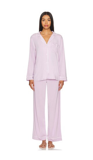 eberjey Gisele Long PJ Set in Lavender. - size M | Revolve Clothing (Global)