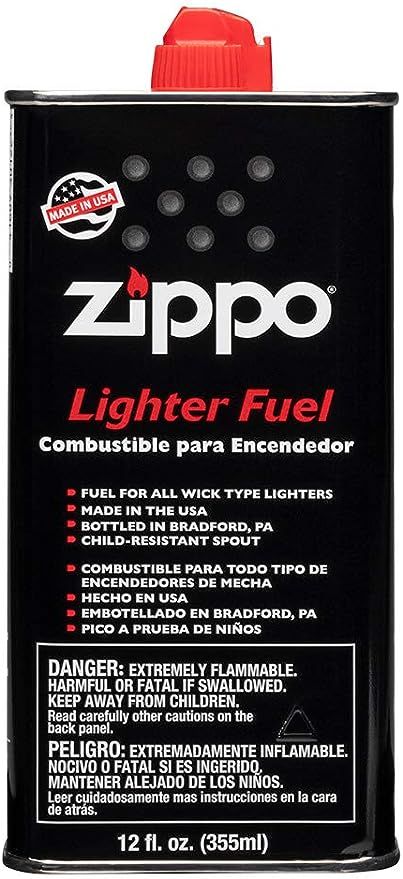 Zippo 12FC Lighter Fluid, 12 Ounce , Black | Amazon (US)