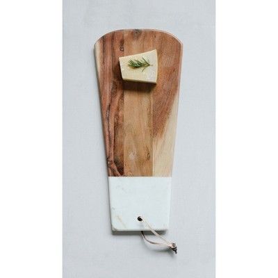 Cutting Board Wood / Marble - 3R Studios | Target
