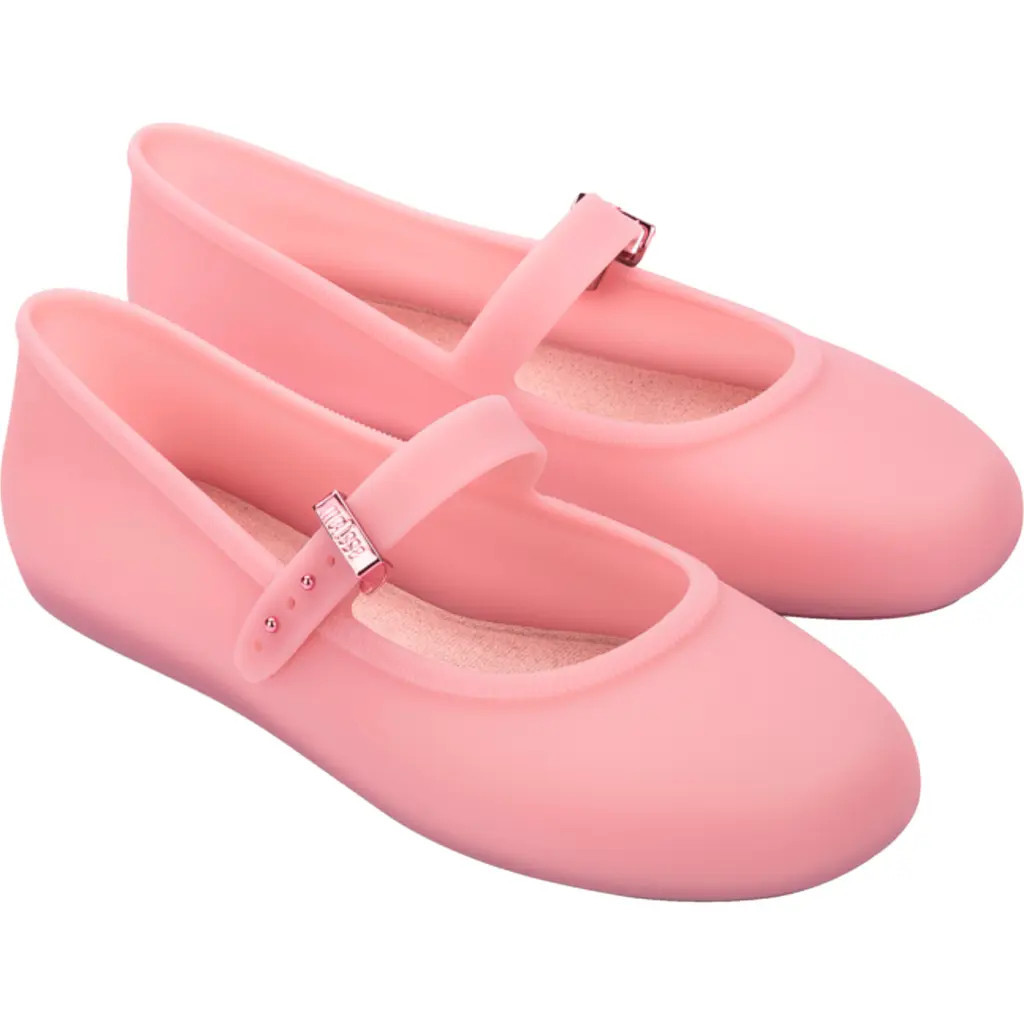 Melissa Soft Ballerina Flat in Milky Pink at Nordstrom, Size 10 | Nordstrom