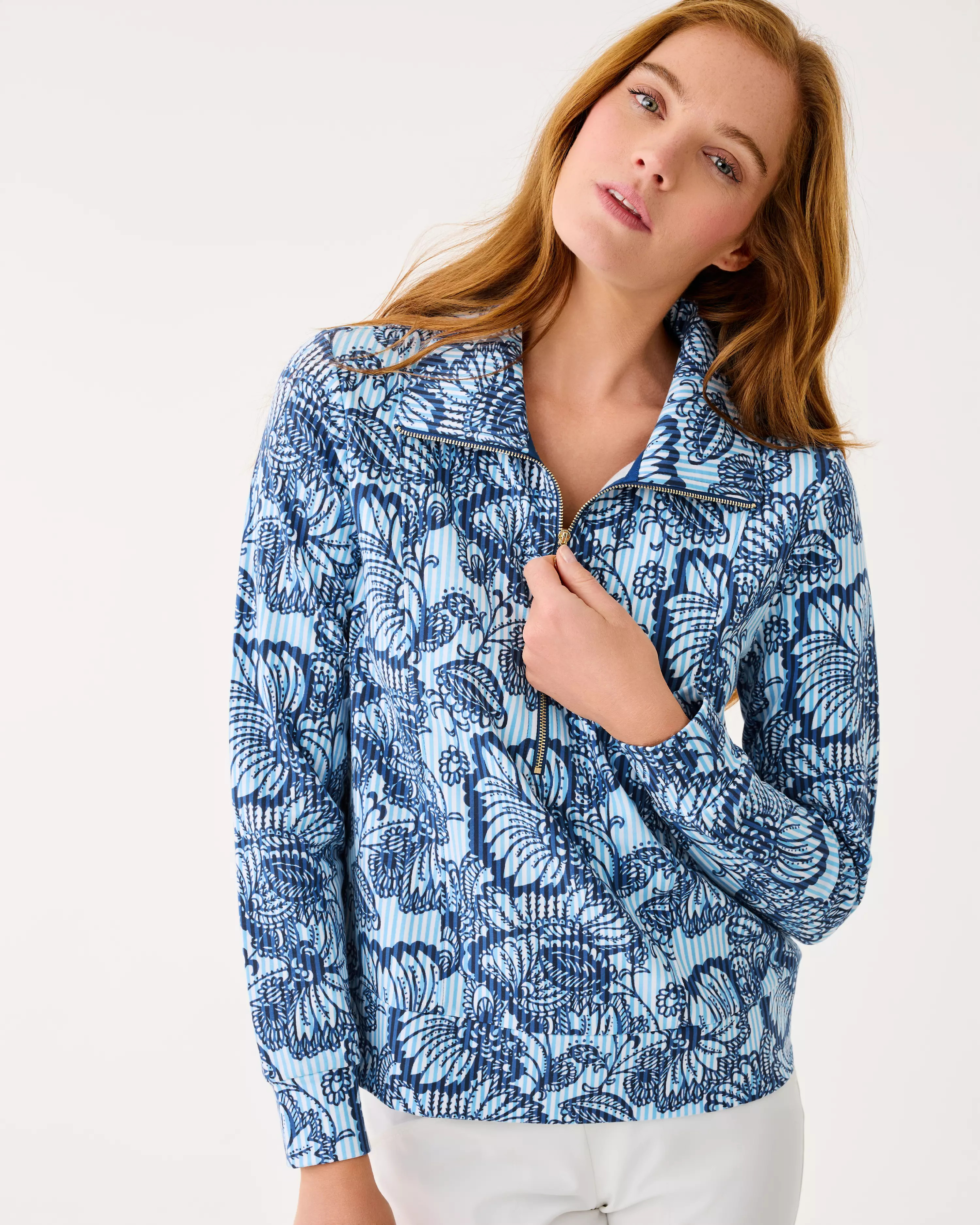 UPF 50+ Eleni Pullover | Lilly Pulitzer
