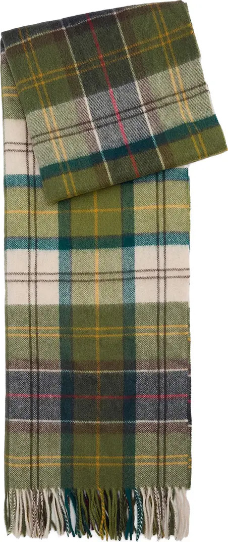 Serena Tartan Lambswool Scarf | Nordstrom