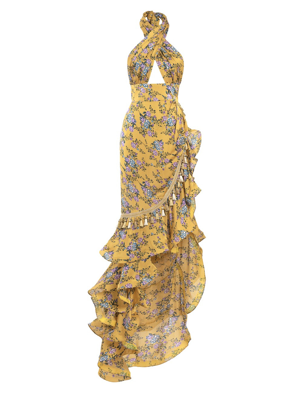 Brenna Ruffled Maxi Dress | Saks Fifth Avenue