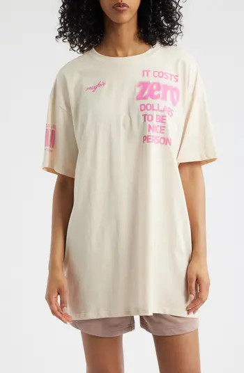 It Costs $0 Cotton Oversize Graphic T-Shirt | Nordstrom