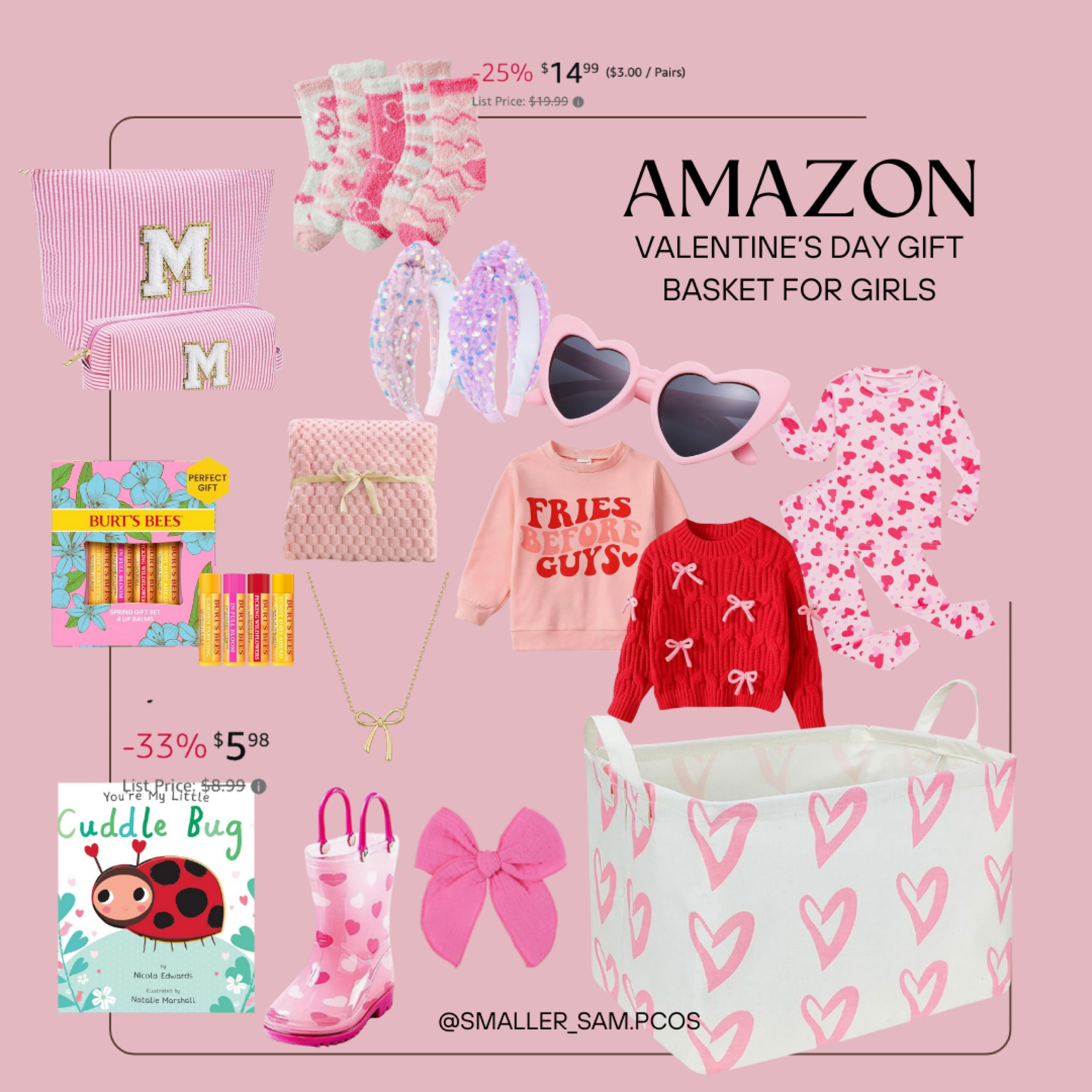 Perfectly pink and packed with love! 🎀💖 This Amazon Valentine’s Day gift basket is the ultimate treat for the special girls in your life. Sweet, simple, and oh-so-cute! 🌸 #ValentinesDayGifts #AmazonFinds

#LTKKids #LTKGiftGuide #LTKSaleAlert