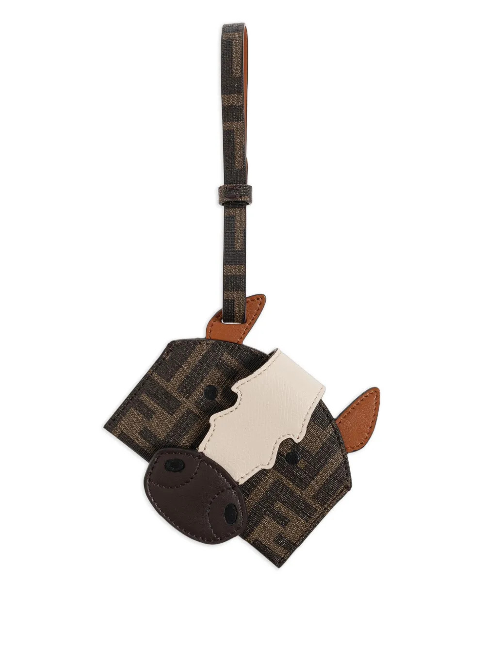 FENDI Best Friends Forever monogram animal wallet - Brown | Farfetch Global