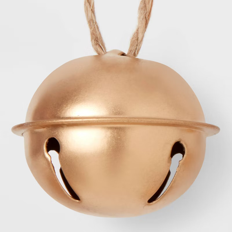 4ct Jingle Bell Christmas Tree Ornament Set Gold - Wondershop™ | Target