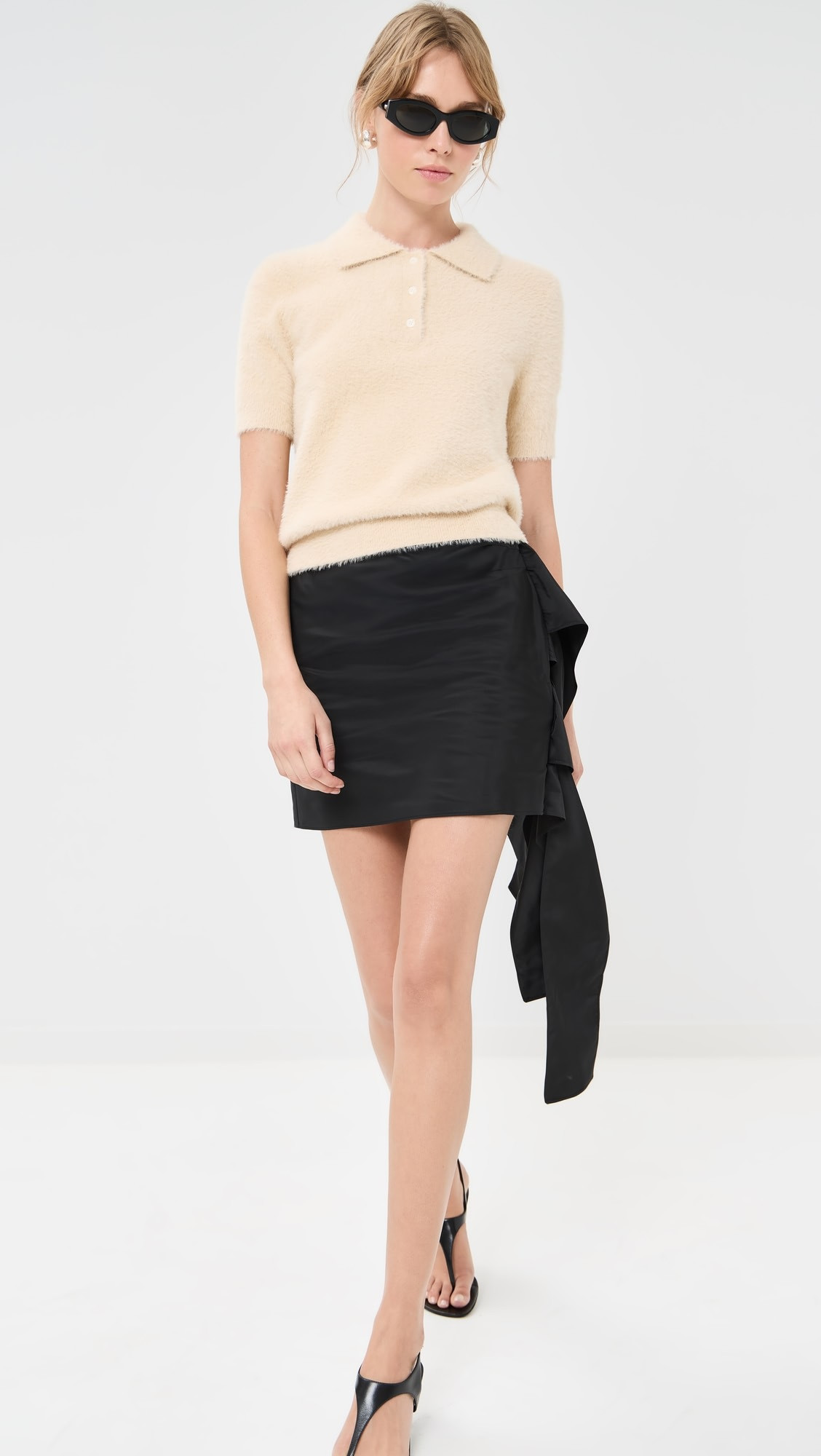 Italian Sporty Nylon Ribbon Skirt | Shopbop