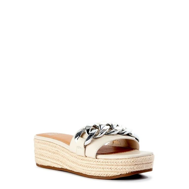 Women Madden Nyc Chain Espadrille - Walmart.com | Walmart (US)