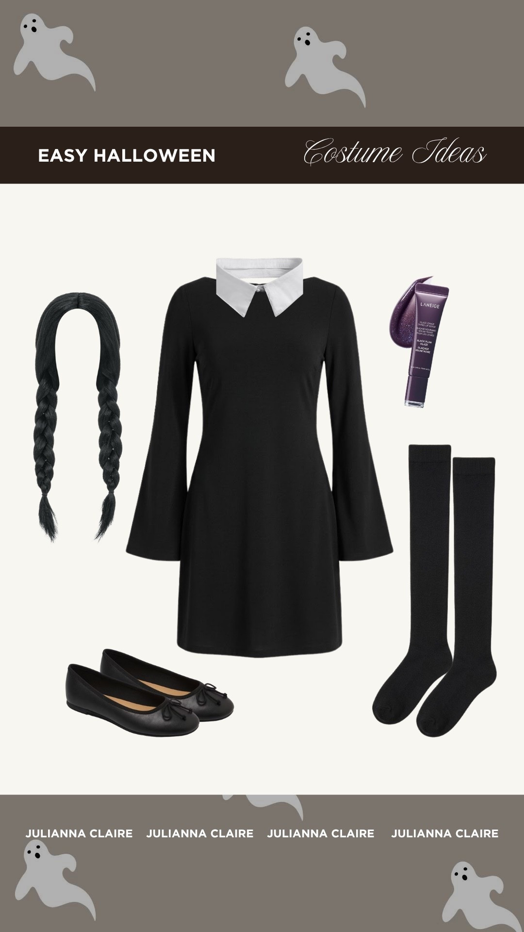 Wednesday Halloween costume outfit idea!

#LTKootd #LTKgrwm