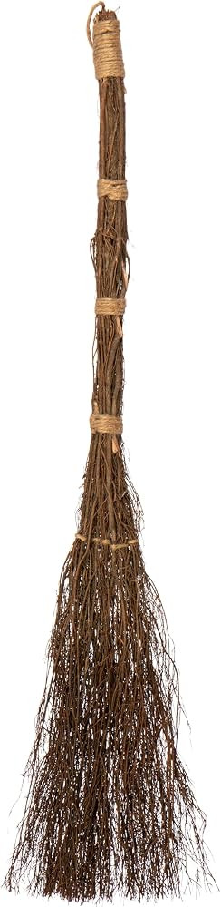 Pumpkin Spice Scented Broom \u2013 36 Inch Rustic Heather Broom with Rope Loop for Easy Hanging \... | Amazon (US)