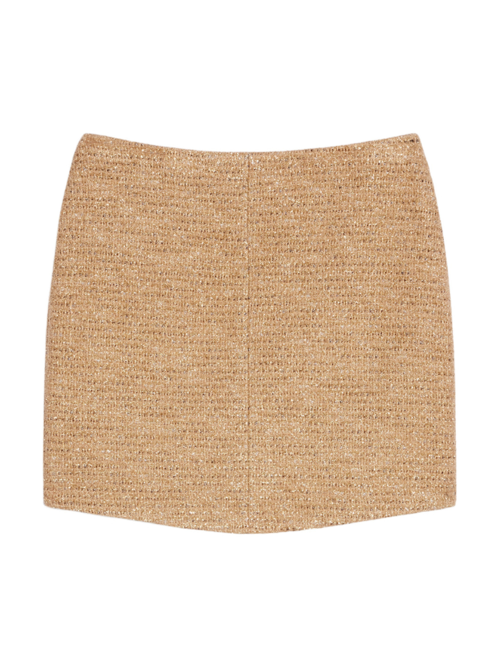 Mini skirt in lurex natte | Senser US