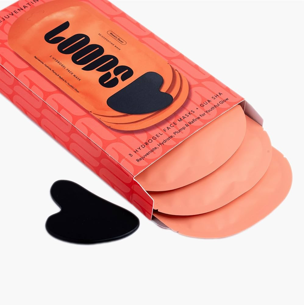 LOOPS Rejuvenating Bundle - Rejuvenating Hydrogel Face Mask Kit - Rejuvenate, Hydrate, Refine & P... | Amazon (US)