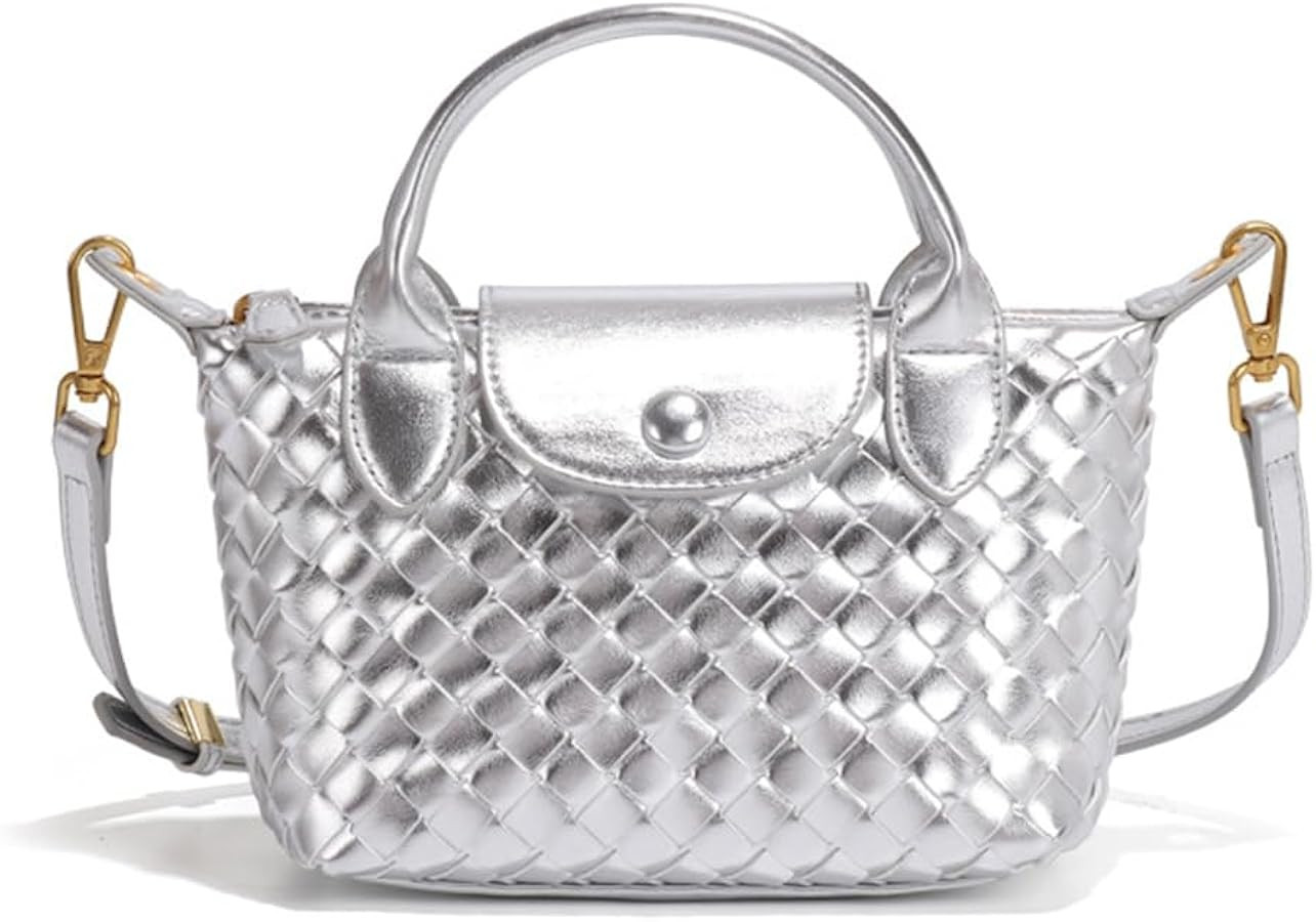 Leather Dumpling Crossbody Bags Handbag Purse for Women | Amazon (US)