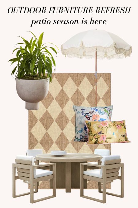 Patio season is here! Time to refresh your outdoor living space! 🌳🏡