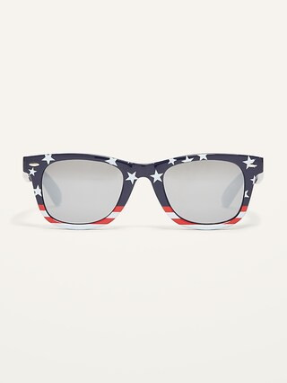 American-Print Gender-Neutral Sunglasses for Adults | Old Navy (US)