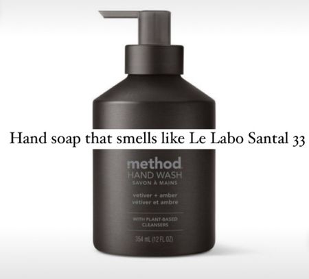 This hand soap smells INSANELY GOOD 

Home decor 
Home find 

#LTKStyleTip #LTKHome #LTKFindsUnder50