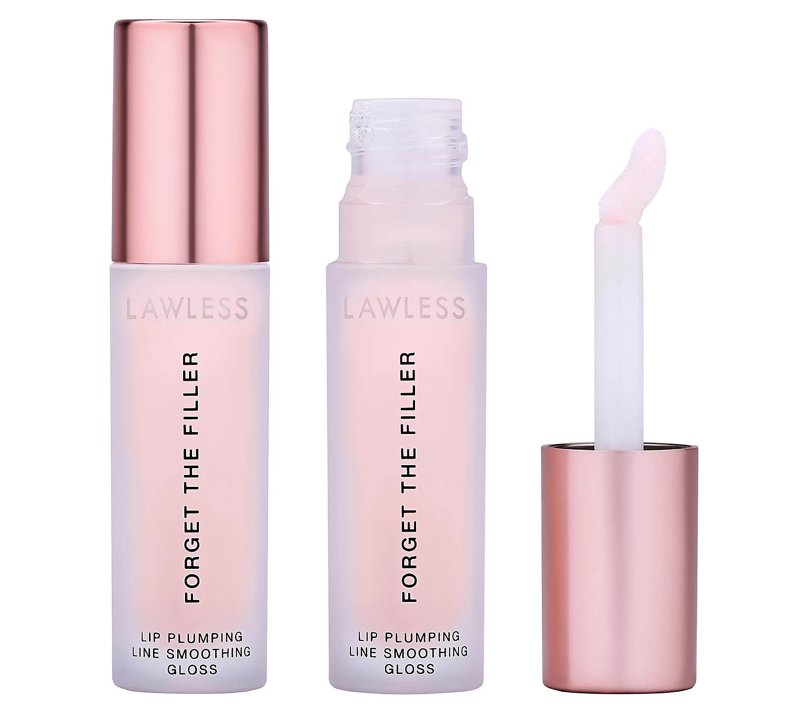 Lawless Beauty Forget the Filler Lip Plumping D uo | QVC