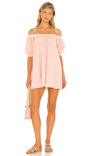 Scottie Mini Dress in Blush Nude | Revolve Clothing (Global)