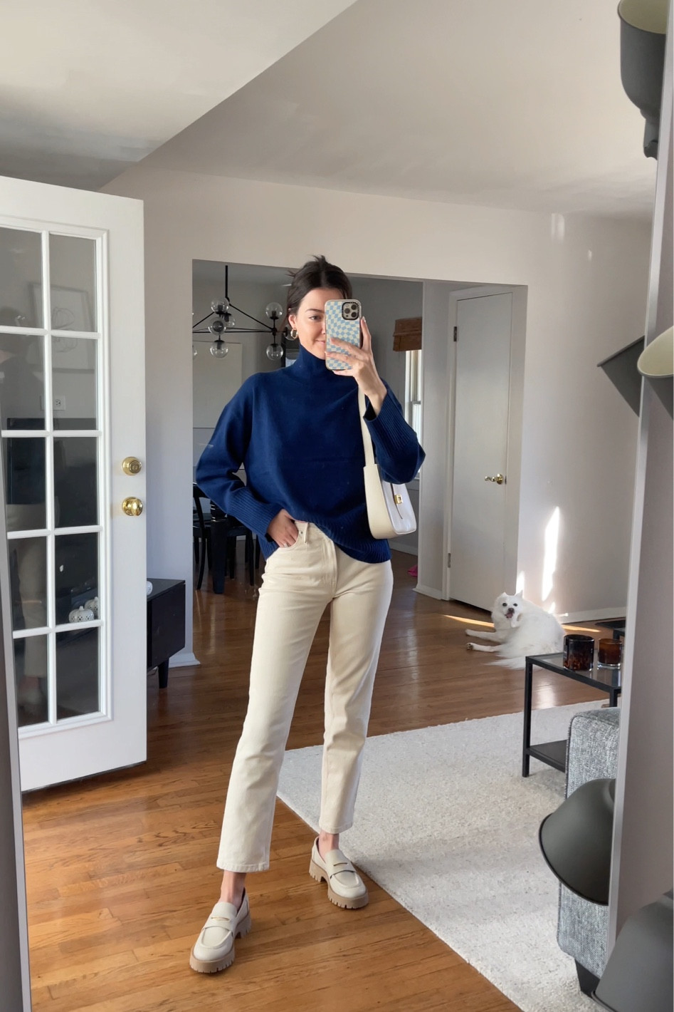 Wearing size small in the sweater/24 in jeans/8 in shoes :)

#LTKunder100 #LTKSeasonal #LTKshoecrush