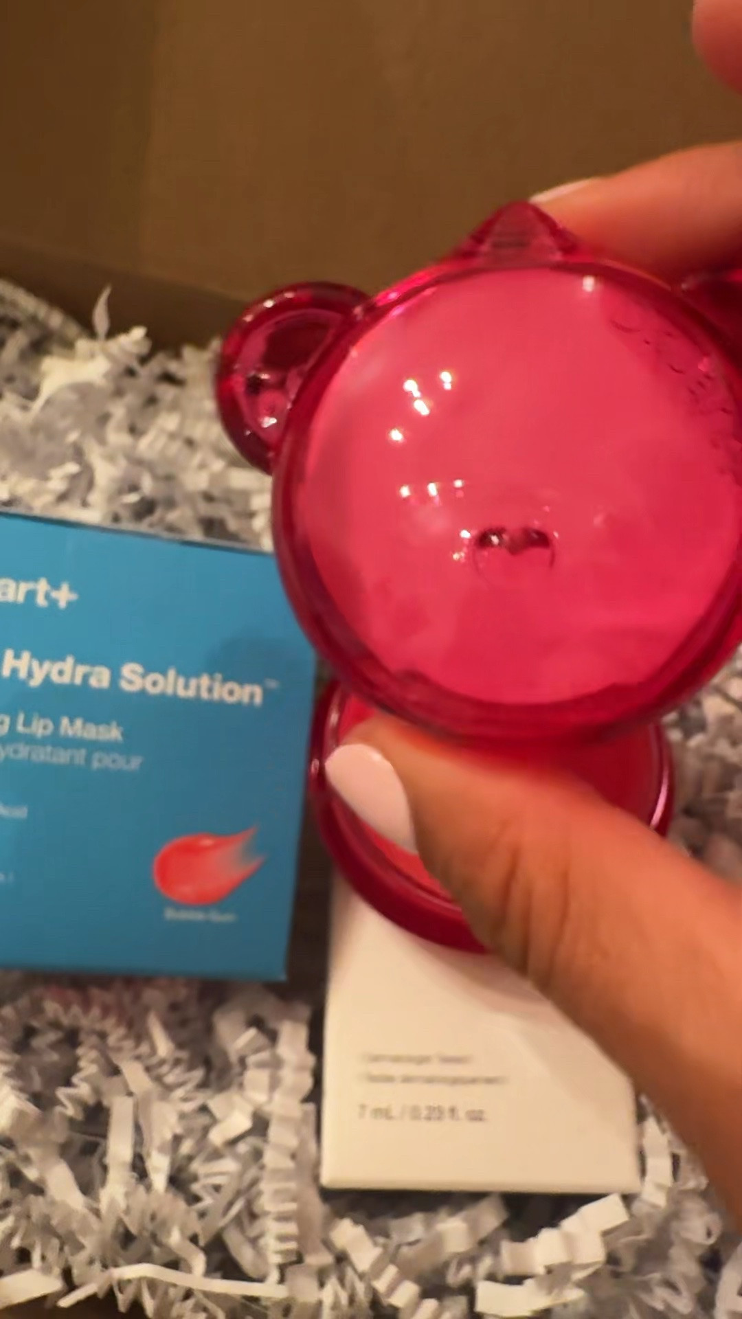 Hydrating lip mask from Dr Jart+ so cute 🐻
