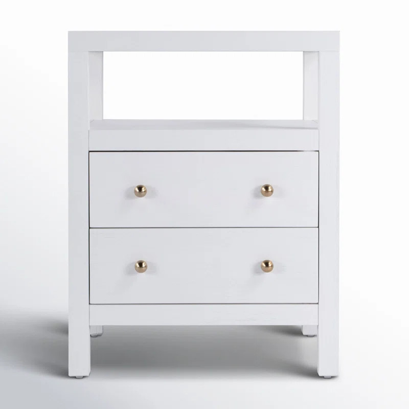 Celine 21" 2-Drawer Nightstand | Wayfair North America