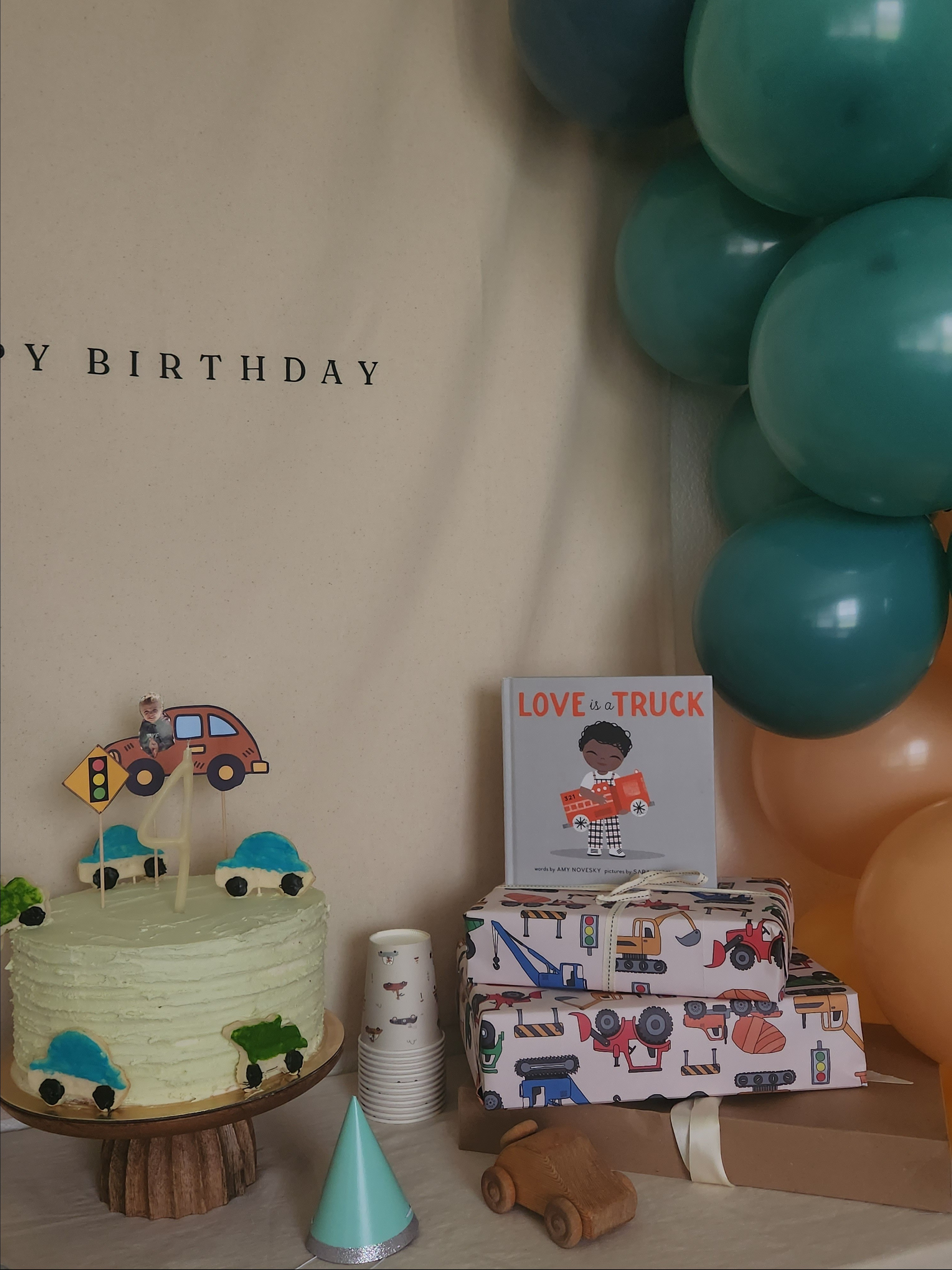 Birthday celebration for my 4 year old boy- he's really into anything cars and trucks 🚚 🛻 🚜

#LTKParties #LTKKids #LTKFindsUnder50