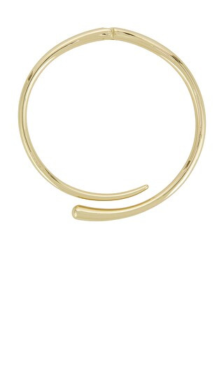 Elegant Wrap Choker Necklace in Gold | Revolve Clothing (Global)