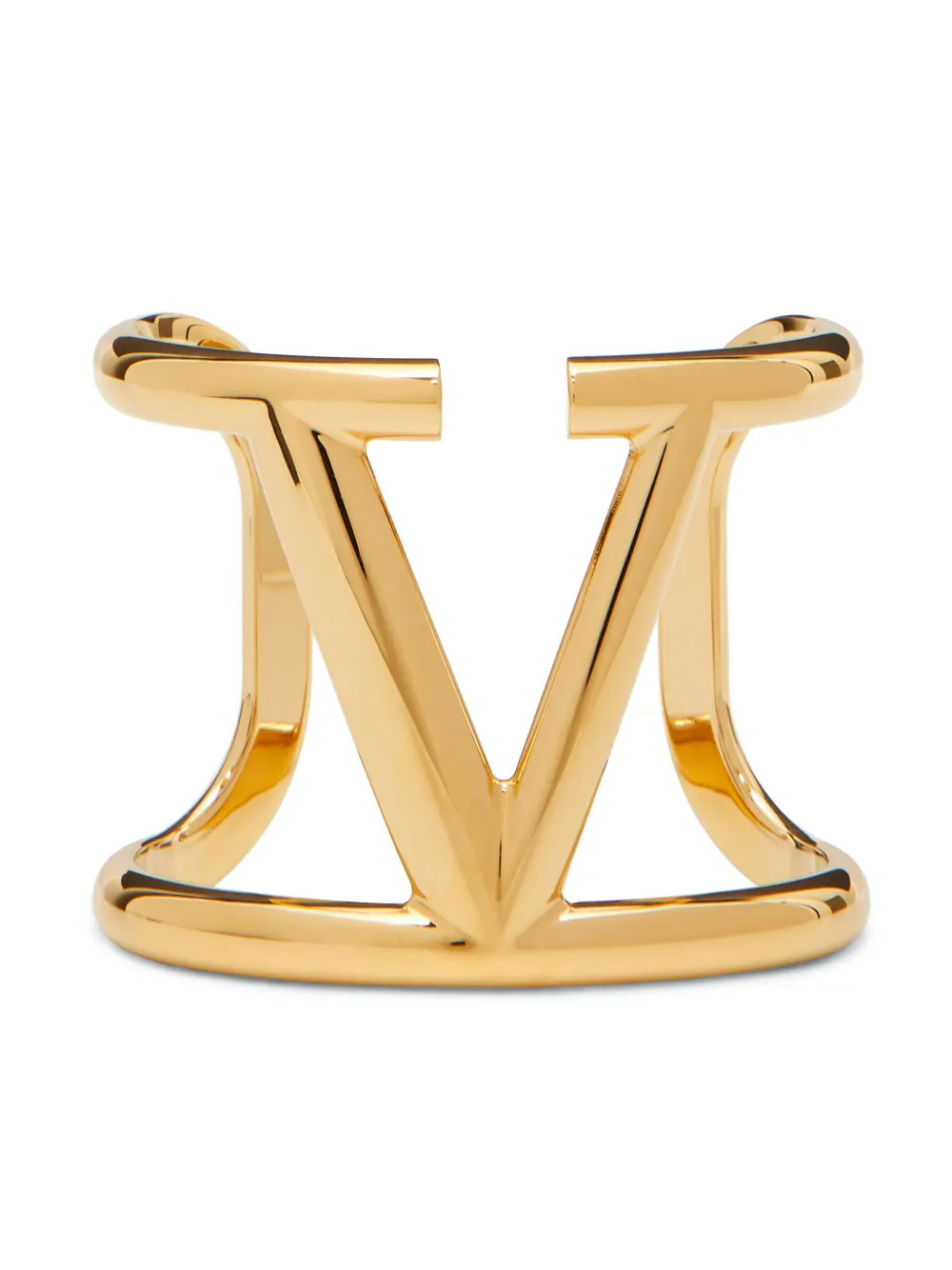 Valentino Garavani VLogo Signature Cuff Bracelet - Farfetch | Farfetch Global