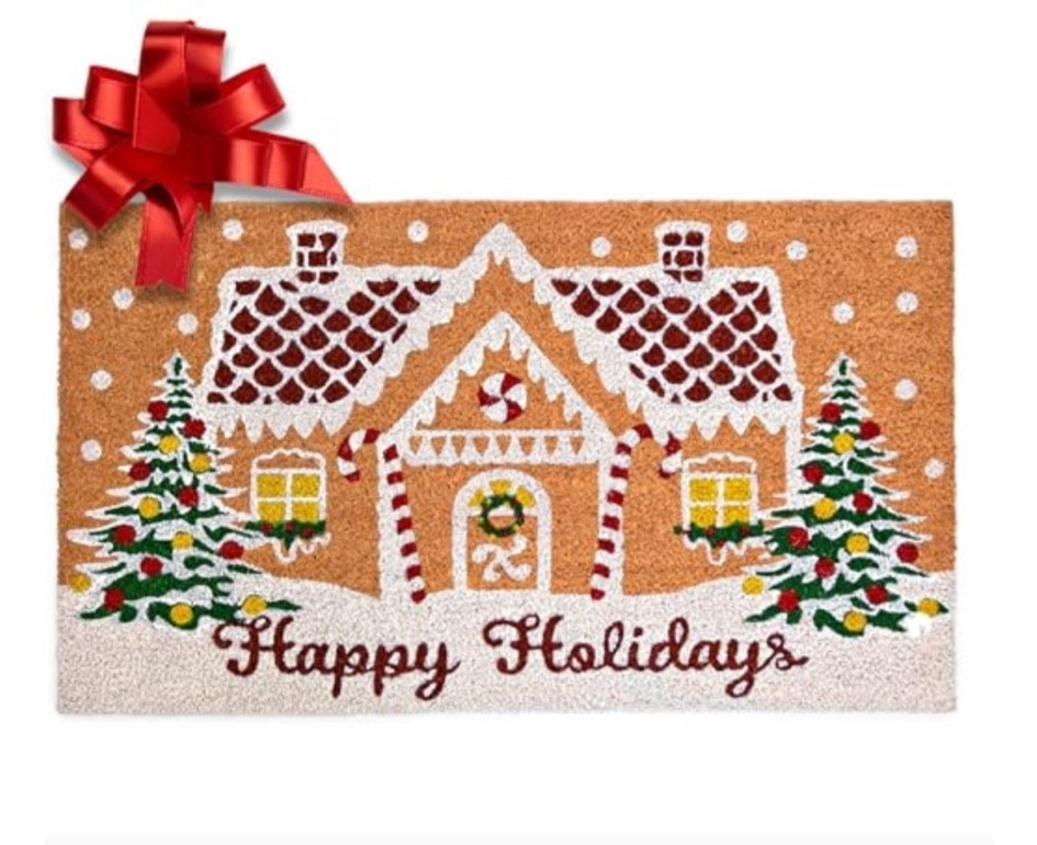 Christmas Doormat 

#LTKHoliday #LTKHome #LTKFindsUnder100