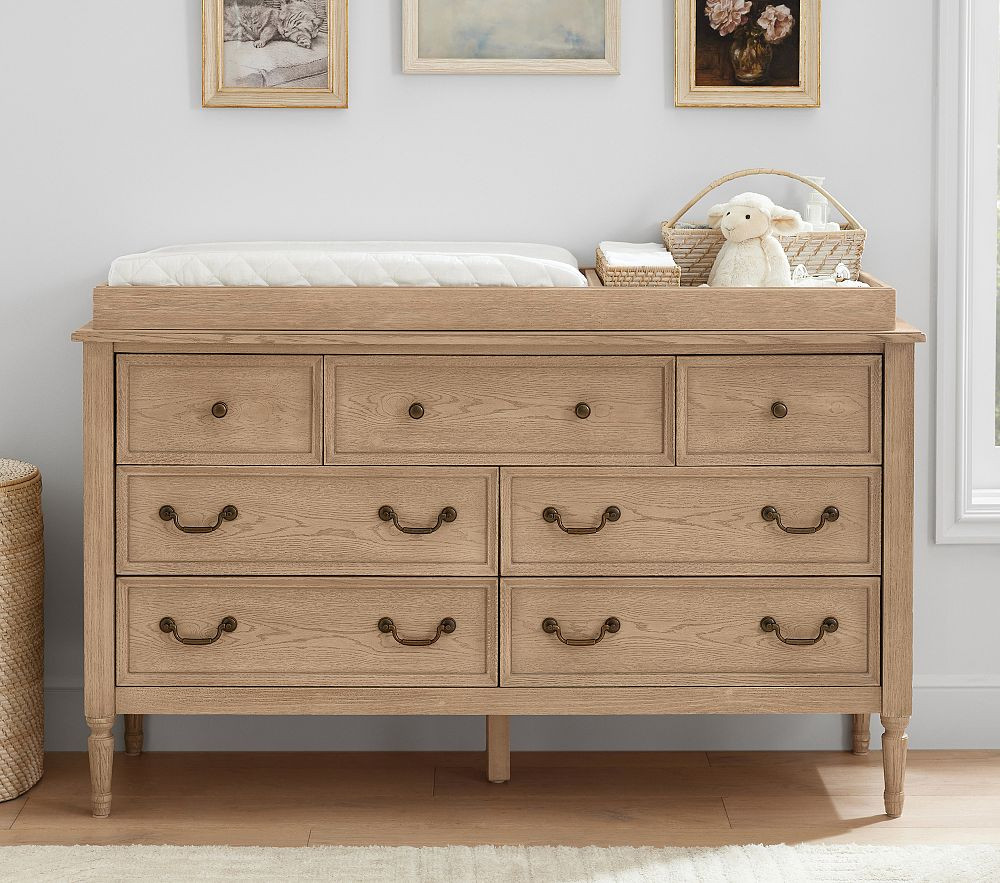 Blythe 7-Drawer Dresser & Topper Set (56w x 19d") | Pottery Barn Kids