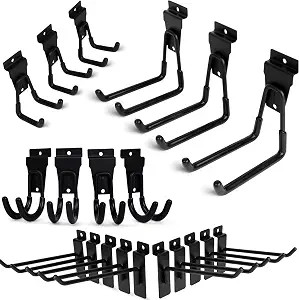 FELLER Slatwall Hooks Heavy Duty - Premium 20 Pack for Proslat & Slatwall Accessories - Durable D... | Amazon (US)