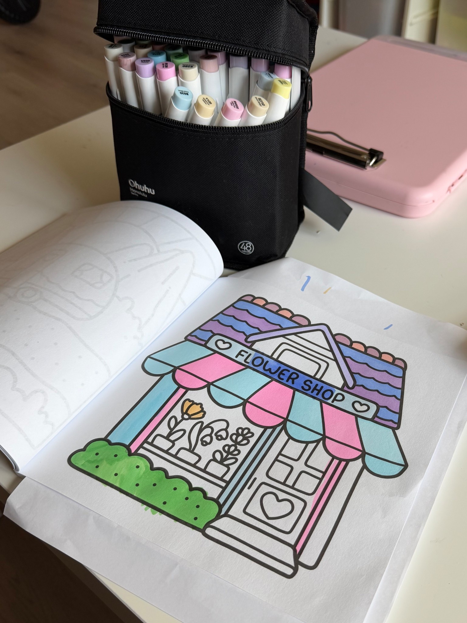 Coloring books and markers for grown ups and little kids alike. 

#LTKFindsUnder50 #LTKKids