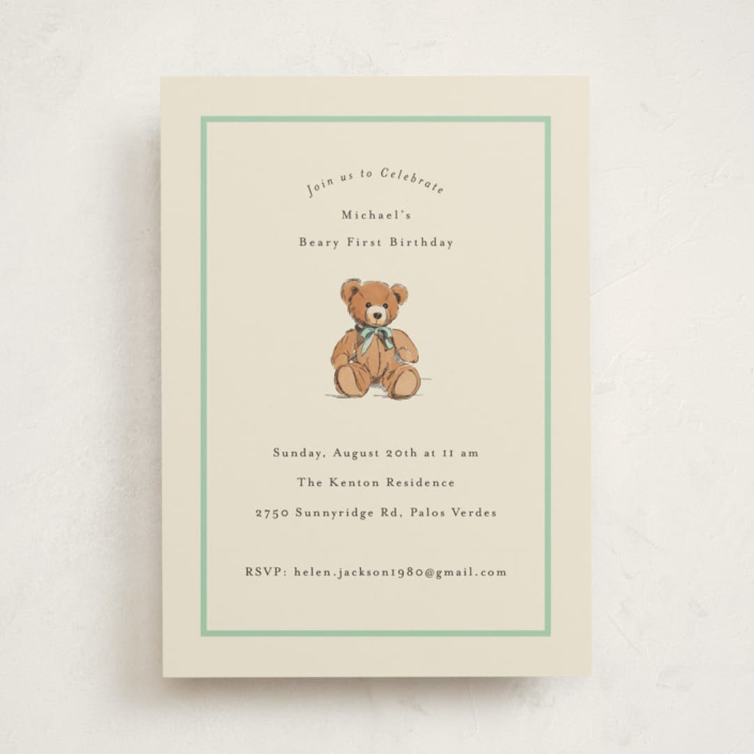 Antique Teddy Bear | Minted