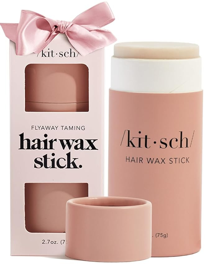 Kitsch Hair Wax Stick for Women & Men - Hair Slick Back Stick, Anti-Frizz and Fly Away Hair Tamer... | Amazon (US)
