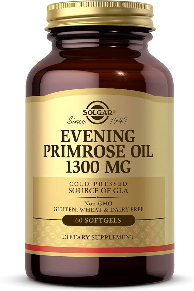 Solgar Evening Primrose Oil 1300 mg, 60 Softgels - Promotes Healthy Skin & Cardiovascular Health ... | Amazon (US)