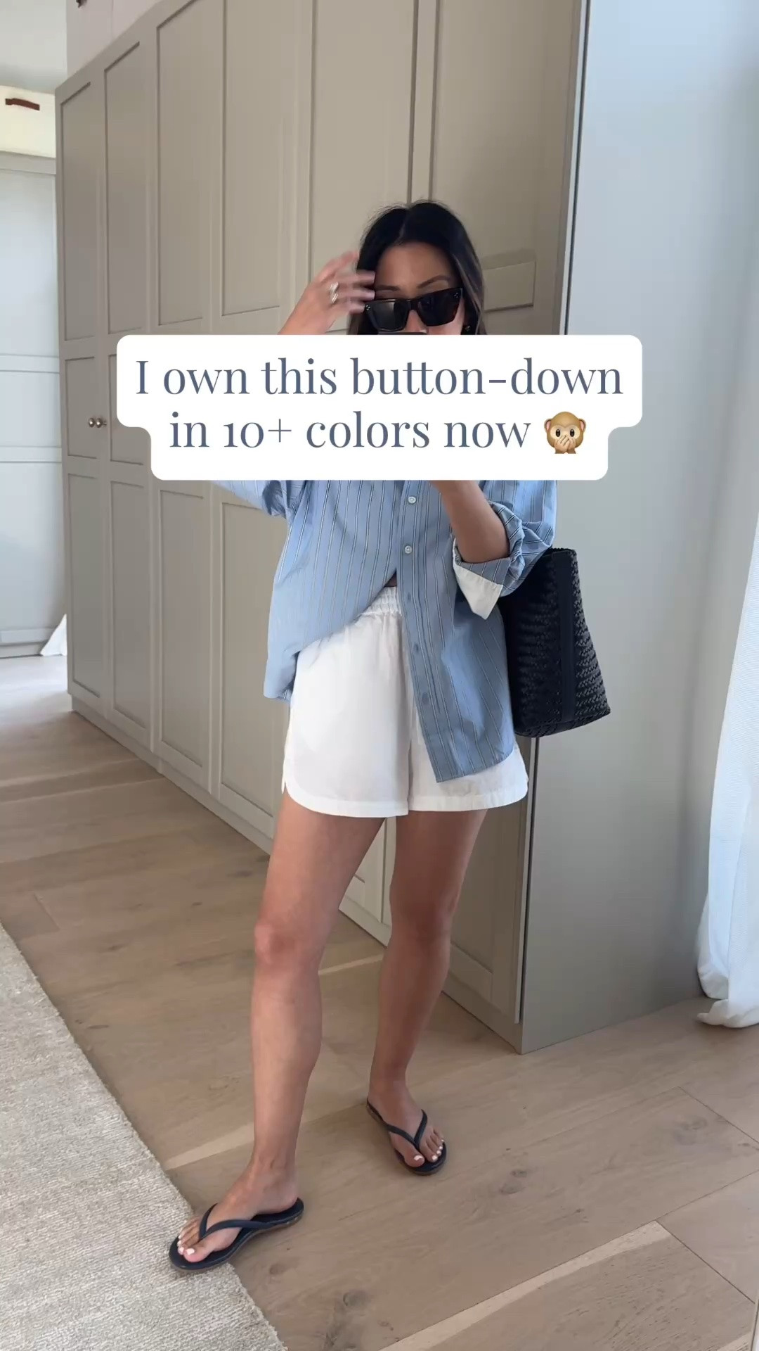 These shorts truly go with everything. Wearing the poplin big shirt in petite xs and the gauze shorts in a small.

summer outfits, summer style, petite style

#LTKmomlife #LTKPetite #LTKootd